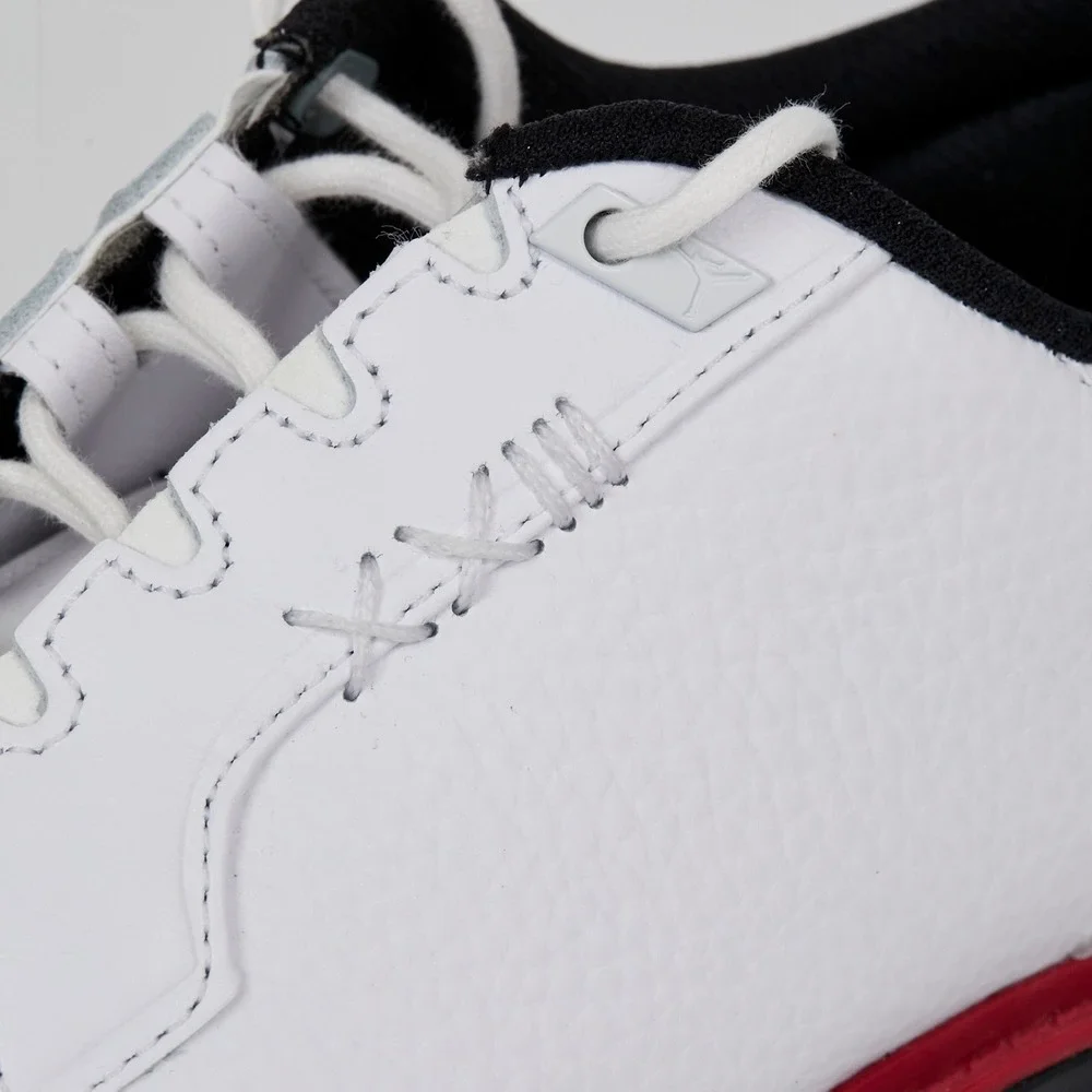 Nike Air Jordan ADG 5 Men's White-Red-Black Golf Shoes SZ: 8 FQ6642-103 NWOB